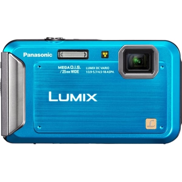 Panasonic Lumix DMC-TS20 16.1 Megapixel Compact Camera - Blue