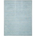 Handmade Moroccan Grey Wool Rug (8' x 10')