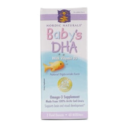 Nordic Naturals Baby's DHA 2-ounce Omega-3 Supplement-Image