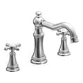 Moen Chrome Two-Handle High Arc Roman Tub Faucet