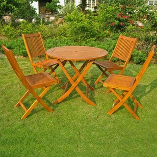 International Caravan Royal Tahiti Marin 5-Piece Outdoor Dining Set