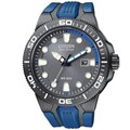 Citizen Men's 'Scuba Fin' Eco-drive Blue Polyurethane Strap Watch