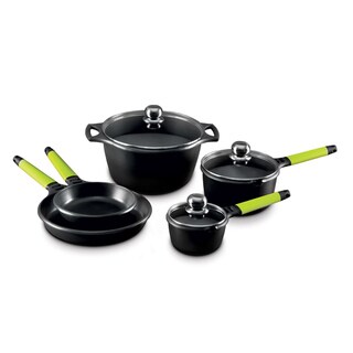 Fundix Castey 8-piece Kiwi Handle Cookware Set