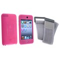 BasAcc Pink Silicone Case/ Armband for Apple iPod Touch 2nd Generation