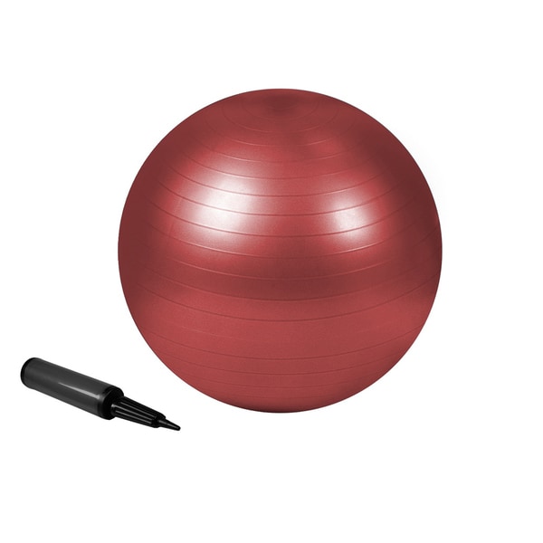 Zenzation 55 cm Exercise Ball Red