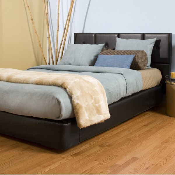 King-size Black Platform Bed Kit