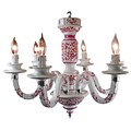 Maya 6-arm Ceramic Chandelier