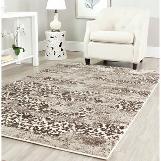 Deco Inspired Beige/ Light Grey Rug (6' x 9')