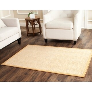 Metropolis Leopard Beige/ Brown Rug (4'7 x 6'6)