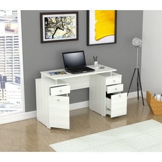 Off White Desk With Drawers