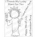 My Favorite Things Pure Innocence Clear Stamps 3"X4" Sheet-Lady Liberty