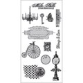 7 Gypsies Cling Stamps 4"X9" Sheet-Molto Bello