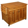 Solid Wood Catskill Craftsman Butcher Block Workcenter
