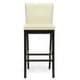 Baxton Studio Graymoor Cream Modern Bar Stool (Set of 2)