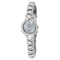Seiko Women's 'Solar' White Dial Stainless Steel Watch