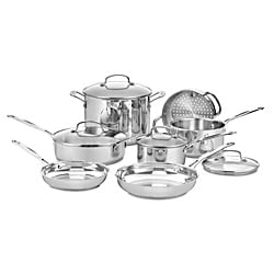 Cuisinart Chef's Classic Stainless Steel 11-piece Cookware Set