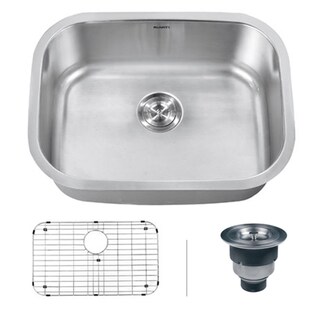 Ruvati Undermount 16 Gauge Single Bowl Kitchen Sink