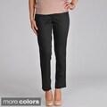 Focus 2000 Women's Double Banded Waistband Straight Pant