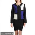 Focus 2000 Women's Ponte Colorblock Jacket