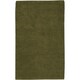 Hand-woven Arvada Green Wool Rug (8' x 10'6)