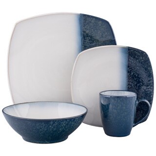 Sango Blue Metallics 16-piece Dinnerware Set