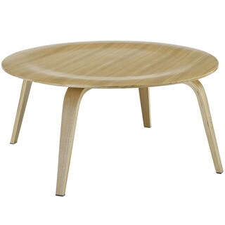 Molded Natural Plywood Coffee Table