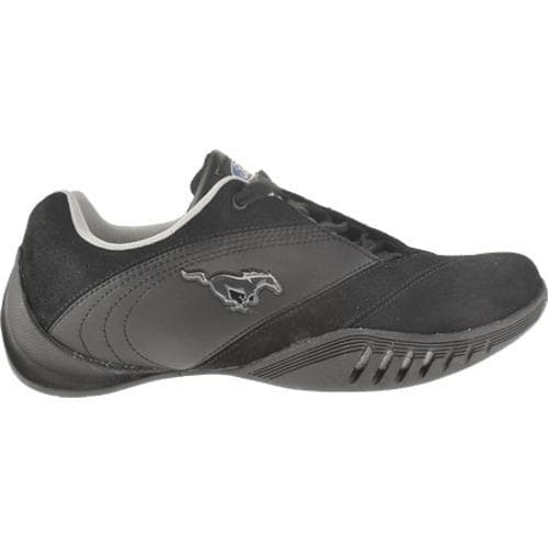 Men's Ford Mustang FM001 Black Leather/Suede - 14679275 ...