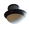 Two Light Semi Flush Mount