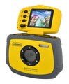 Coleman Xtreme C4WP-Y 12MP Waterproof Digital Camera with Flip-up Screen