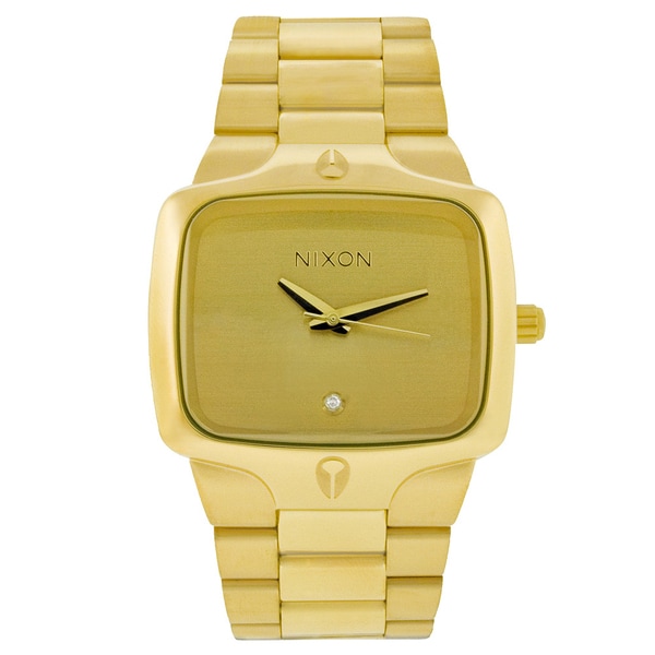 Nixon Men's Gold-Tone Player Watch