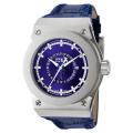 Invicta Men's Akula Blue Dial Blue Leather GMT Watch
