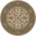 Soho Ivory Oriental Rug (5'3 Round)