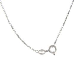 Sterling Silver Red Cubic Zirconia Tuscany Necklace