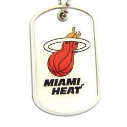 NBA Miami Heat Dog Tag Necklace