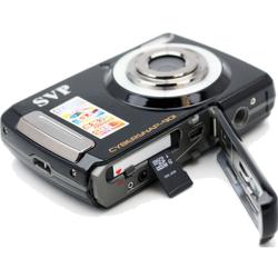 SVP Cybersnap 901 9MP 2.4-inch LCD Black Digital Camera/ Video Recorder with Micro SD 8GB