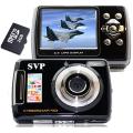 SVP Cybersnap 901 9MP 2.4-inch LCD Black Digital Camera/ Video Recorder with Micro SD 2GB