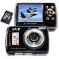 SVP Cybersnap 901 9MP 2.4-inch LCD Black Digital Camera/ Video Recorder with Micro SD 4GB