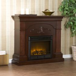 Gilbert Mahogany Electric Fireplace