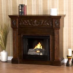 Wellington Espresso Gel Fireplace