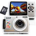 SVP Cybersnap 901 9MP 2.4-inch LCD Silver Digital Camera/ Video Recorder with...