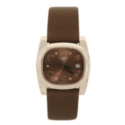 Tissot Women's T-Moment T-Trend Brown Satin Watch