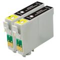 Epson T060120 T0601 Compatible (Remanufactured)Ink Cartridge (2-Pack)