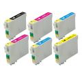 Epson T078 Compatible Remanufactured Ink Cartridge (Pack of 6)