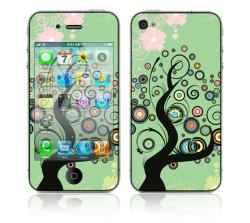 'Girly Tree' Apple iPhone 4 Skin