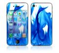 'Blue Flame' Apple iPhone 4 Skin