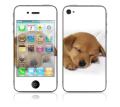 'Animal Sleeping Puppy' Apple iPhone 4 Skin