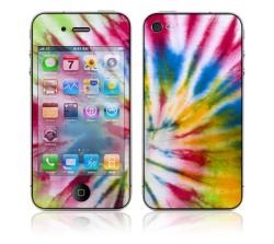 'Colorful Dye' Apple iPhone 4 Vinyl Skin