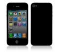 'Simply Black' Apple iPhone 4 Vinyl Skin