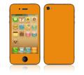 'Simply Orange' Apple iPhone 4 Vinyl Skin