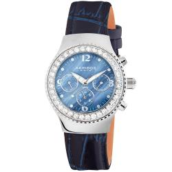 Akribos XXIV Women's Austrian Crystal Multifunction Quartz Watch.